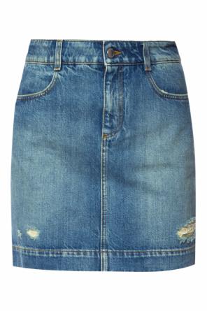 Denim skirt with holes, zdjęcie 1 Denim skirt with holes od Stella McCartney